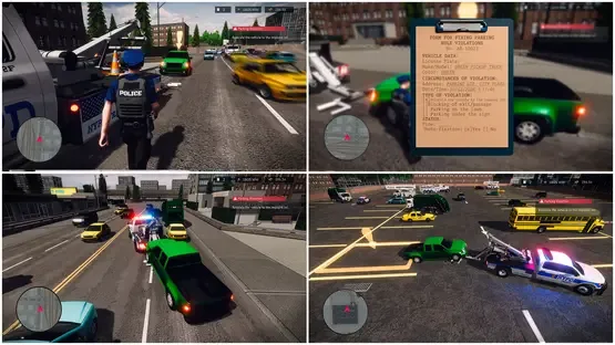 Tow Truck Police Simulator screenshot 1