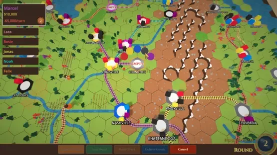 Rails & Rivals screenshot 2