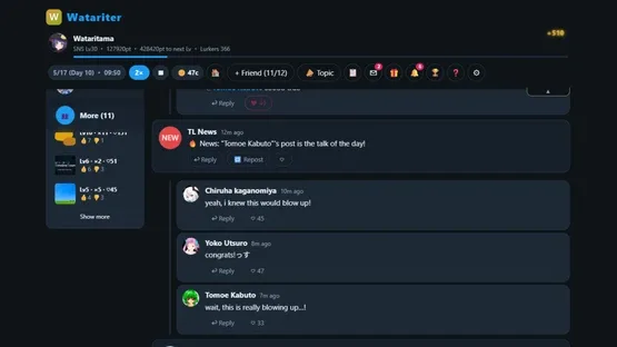TimelineTown screenshot 2