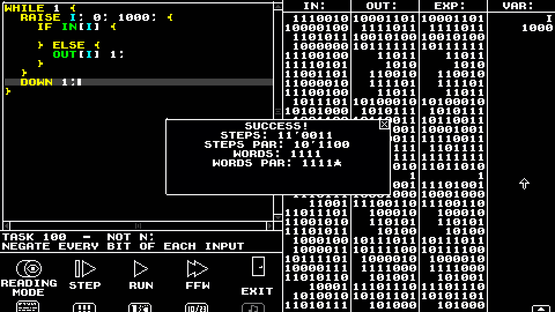 1000-Bit Screenshot