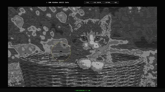 100 Hidden ASCII Cats screenshot 3