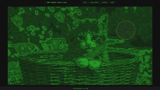100 Hidden ASCII Cats screenshot 4