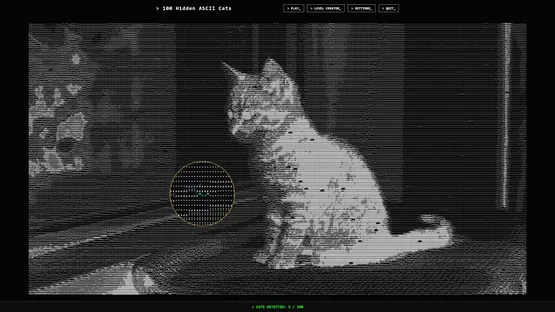 100 Hidden ASCII Cats screenshot 5