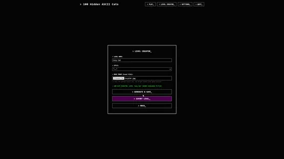 100 Hidden ASCII Cats screenshot 7