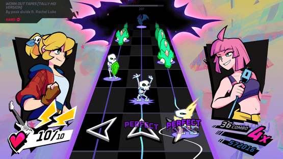 Rift of the NecroDancer: Unbeatable - “Worn Out Tapes [Tally-Ho Version]” - Peak Divide ft. Rachel Lake Screenshot