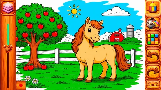 Animal Farm Coloring Book for Kids & Toddlers screenshot 3