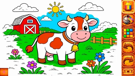 Animal Farm Coloring Book for Kids & Toddlers screenshot 5
