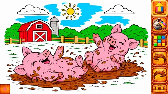 Animal Farm Coloring Book for Kids & Toddlers screenshot 6