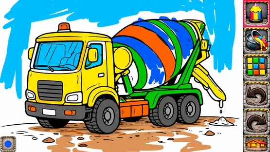 Tiny Builders Coloring Book for Kids screenshot 3