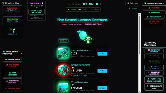 LaVonne's Lemons Idle screenshot 1
