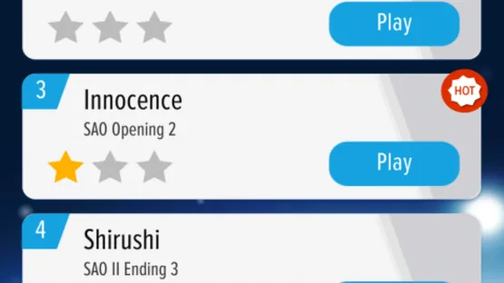 Piano Tap SAO screenshot 2
