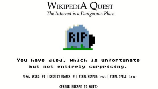 Wikipedia Quest kuvakaappaus 6