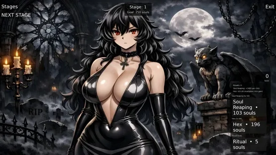 Goth Clicker screenshot 1