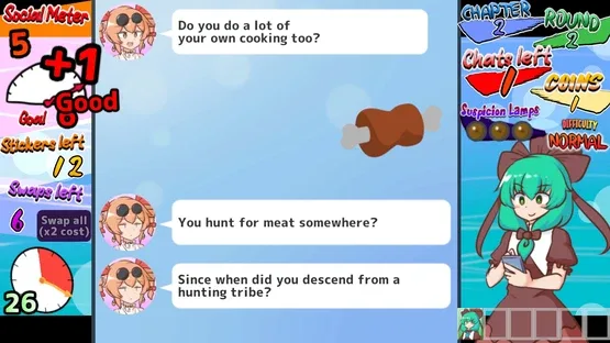 Hina-chan's Sticker Survival screenshot 12