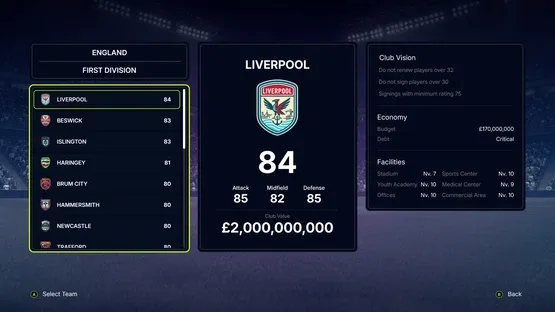 FD 27: Direct Your Football Club screenshot 1