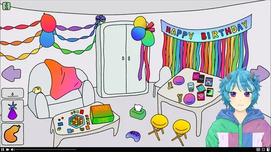 This Short Indie Game Made Me Miss My Friends: Rainy Plays Lonely Game Livestream screenshot 2