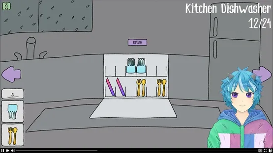 This Short Indie Game Made Me Miss My Friends: Rainy Plays Lonely Game Livestream screenshot 3