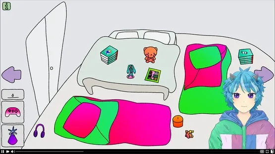 This Short Indie Game Made Me Miss My Friends: Rainy Plays Lonely Game Livestream screenshot 6