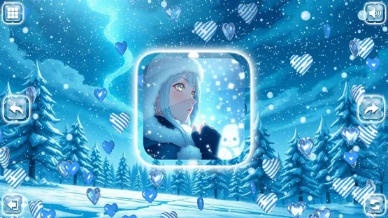 Lovely Anime Puzzle: Winter screenshot 5