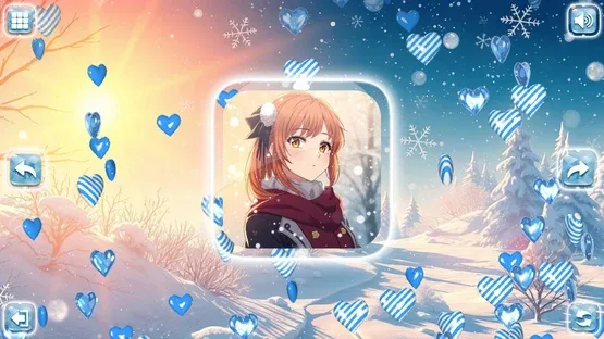 Lovely Anime Puzzle: Winter screenshot 7