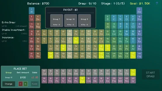 Periodic Lottery screenshot 5