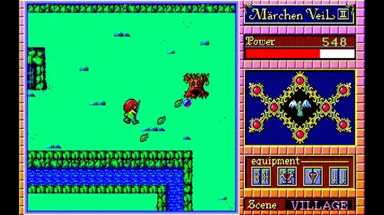 Eggconsole Marchen Veil II PC-9801 screenshot 2
