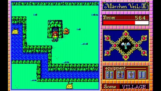 Eggconsole Marchen Veil II PC-9801 screenshot 6