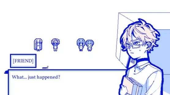 Drowning in a Sea of Blue screenshot 1