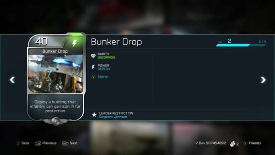 Halo Wars 2: Sergeant Johnson Leader Pack screenshot 1