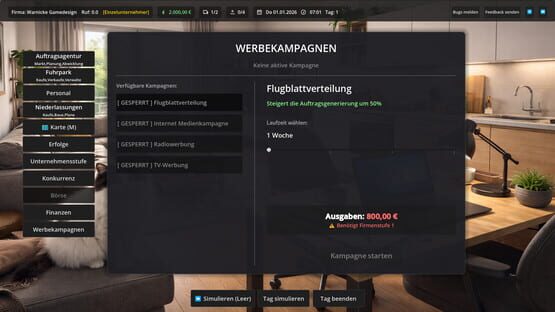 European Logistics Tycoon screenshot