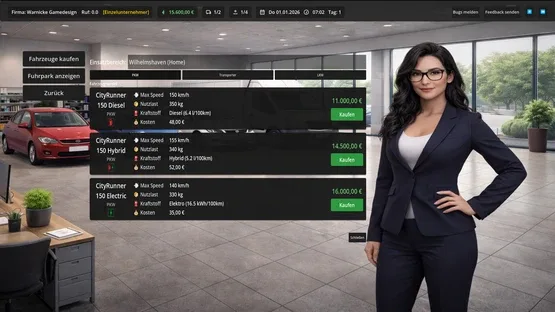 European Logistics Tycoon screenshot 1