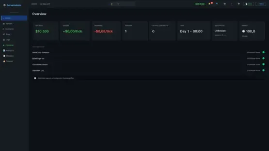 Server-Admin Simulation screenshot 1