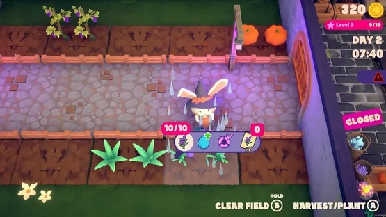 Cat & Rabbit Magic Farming screenshot 1