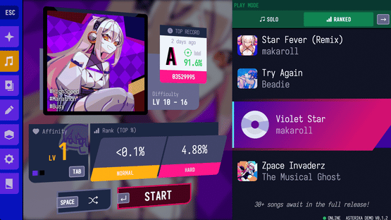 Asterika: Phantom Rose Refrain Screenshot