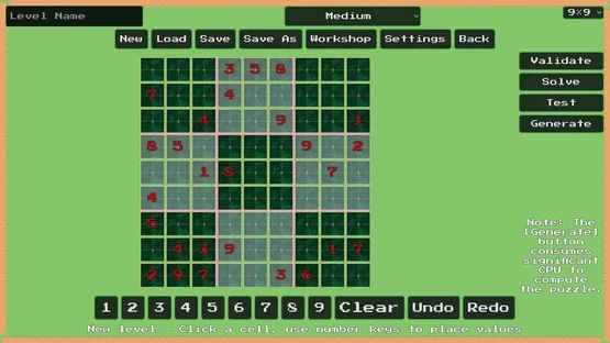 Sudoku Bactron screenshot 4