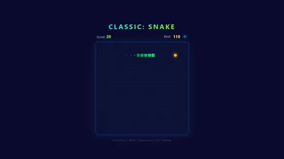 Classic: Snake screenshot 1
