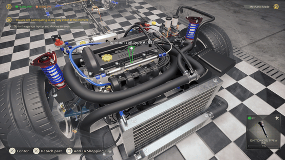 Rally Car Mechanic Simulator Screenshot