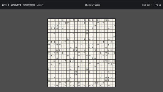 Sudoku: Unlimited Expansion screenshot 4