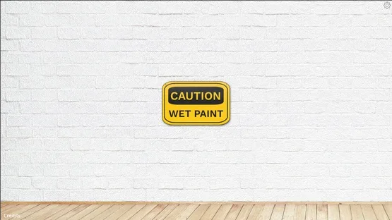 Caution Wet Paint screenshot 1
