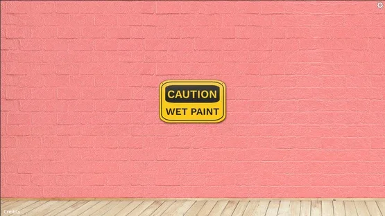Caution Wet Paint screenshot 3