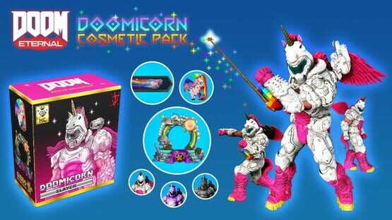 Doom Eternal: Doomicorn Master Collection Cosmetic Pack screenshot 1