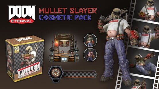 Doom Eternal: Mullet Slayer Master Collection Cosmetic Pack screenshot 1
