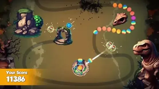 Zumba: Jurassic Marble Quest screenshot 2