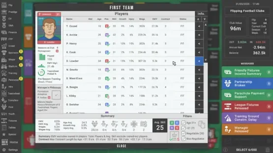 Flipping Football Clubs screenshot 2