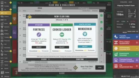 Flipping Football Clubs screenshot 4