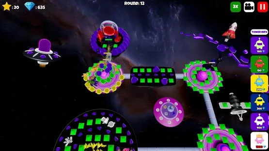 Glowbot Tower Defense screenshot 4