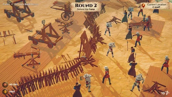 Medieval Castle Siege Defense vs. Invaders screenshot 2