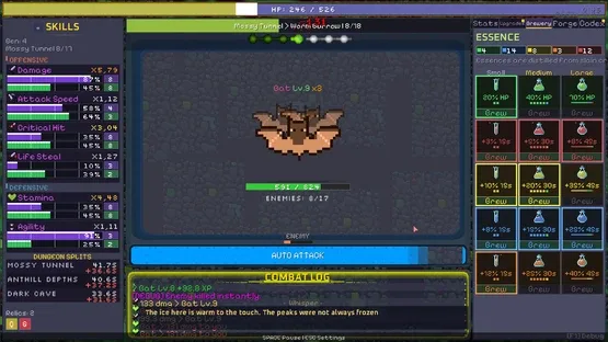 Gene Crawl: Dungeon Descent screenshot 4