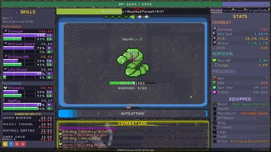 Gene Crawl: Dungeon Descent screenshot 5