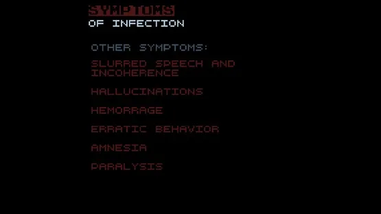Symptoms of Infection screenshot 6